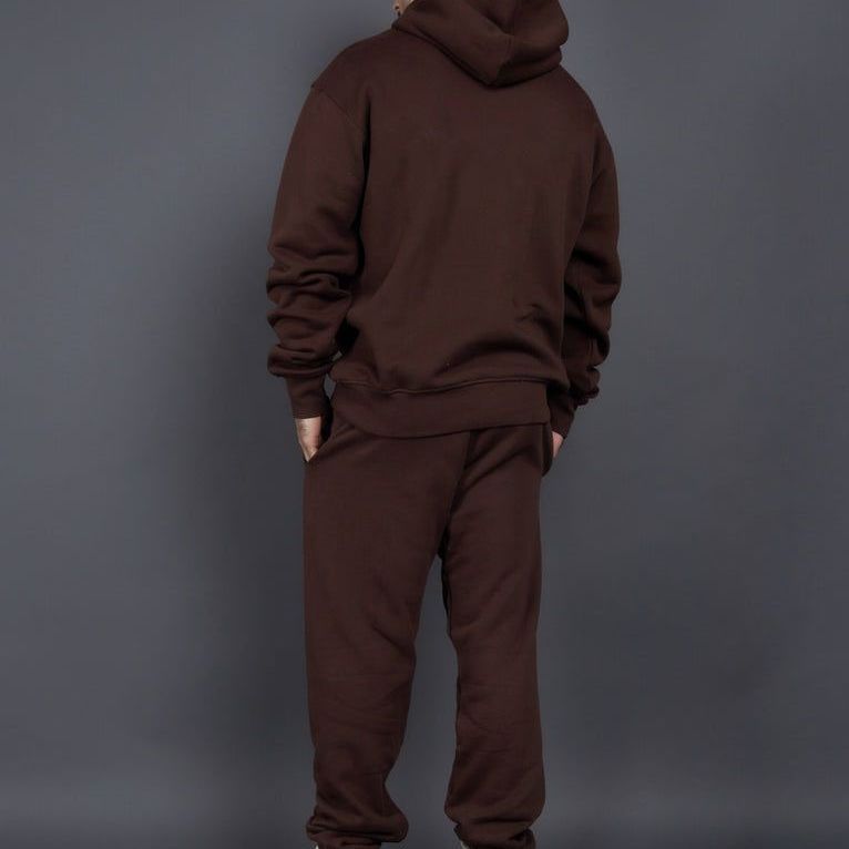 Casual Loose Hooded Sweatshirt Pants for Men