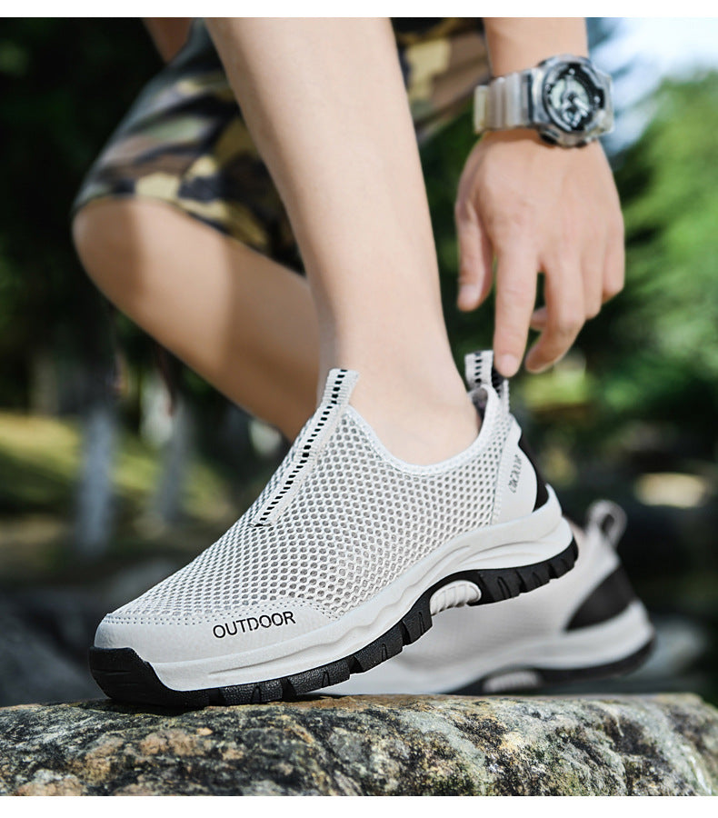Breathable Slip-on Sports Shoes For Men Season Prestige