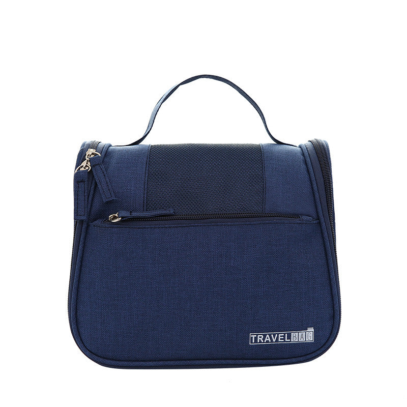 Solid Color Wash Bag Portable Cosmetic Storage Bag Travel organizer Bag for men and women