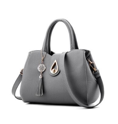 Women Handbag Ladies Tassel High Quality PU Leather Totes Bags