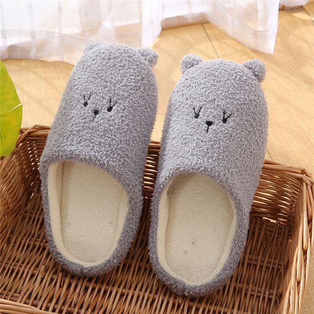Fluffy Cute Animal Slippers Season Prestige