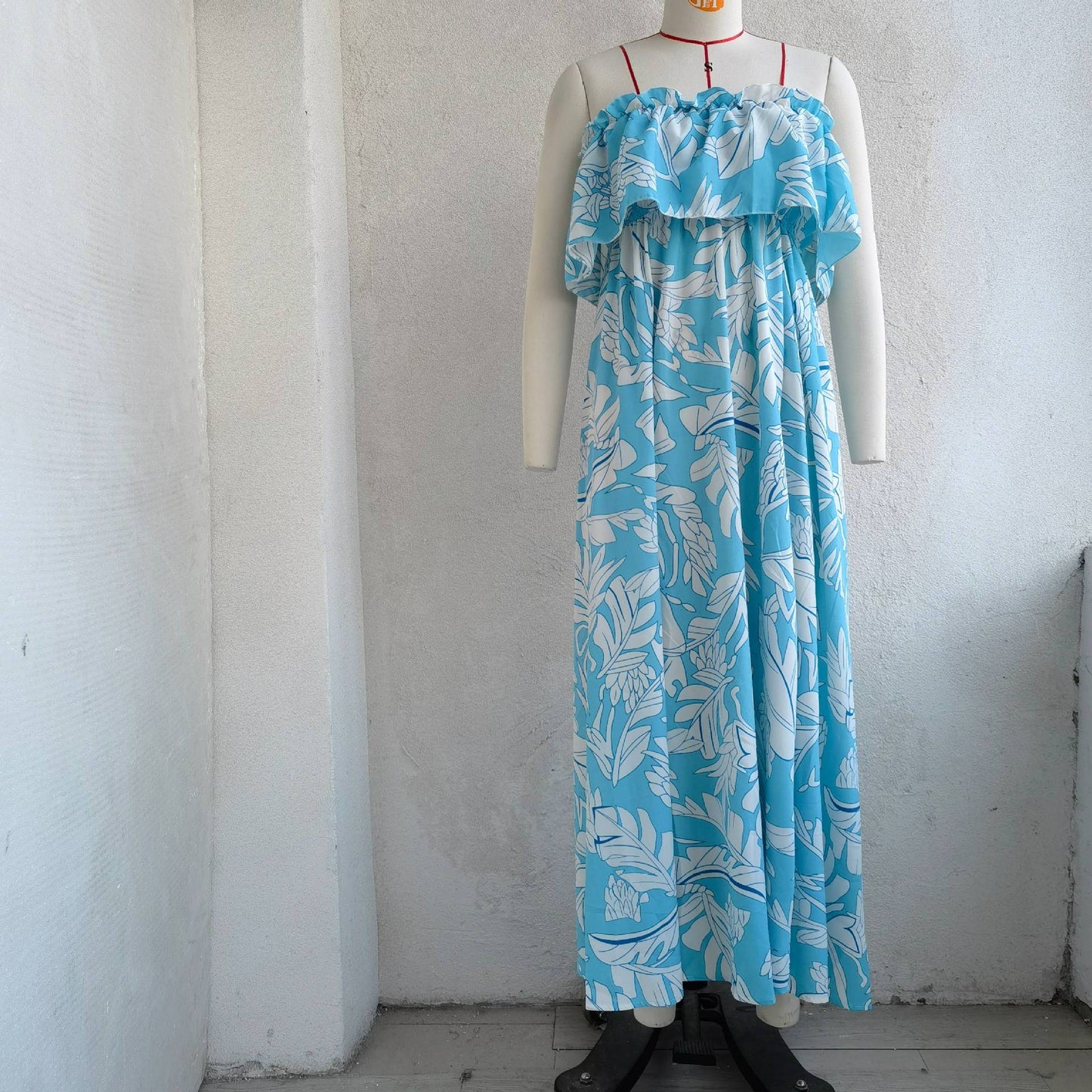 Casual Tube Dress Women Summer Floral Dress season prestige