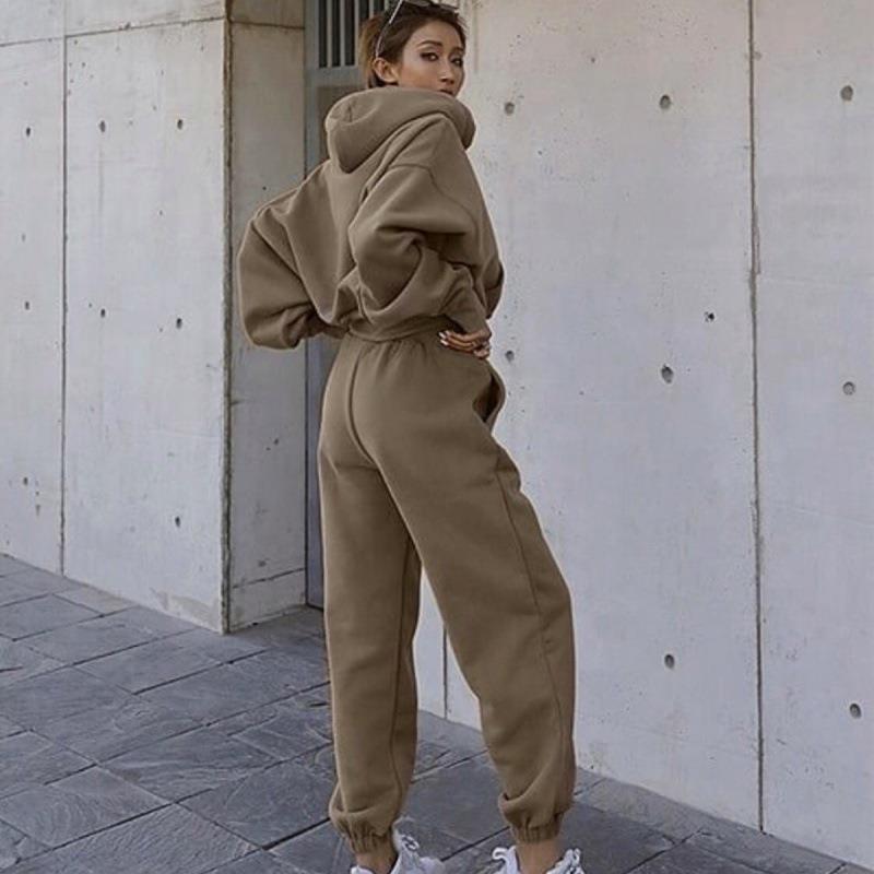 Women's Casual Hoodie Coat Sports Suit Season Prestige