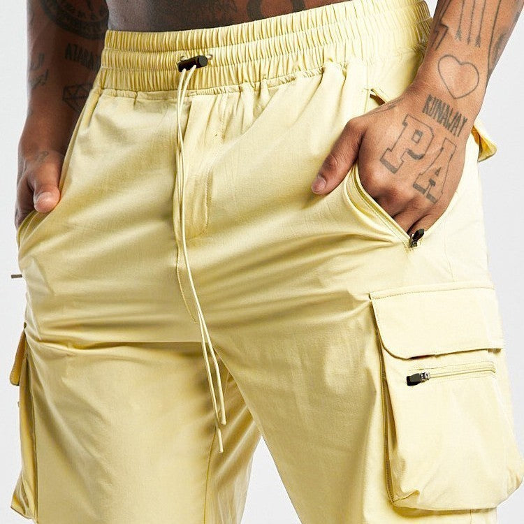 Fitness Elastic Quick-drying Sports And Leisure Shorts men's