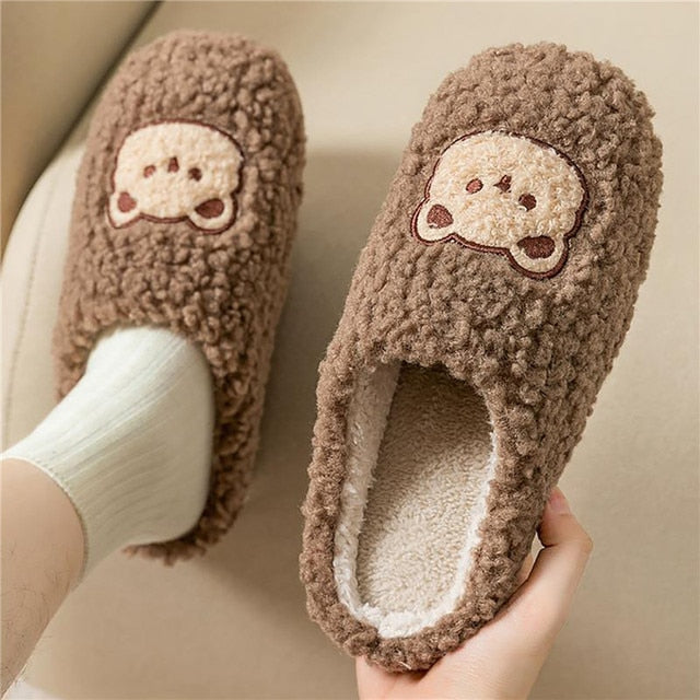 Fluffy Cute Animal Slippers Season Prestige