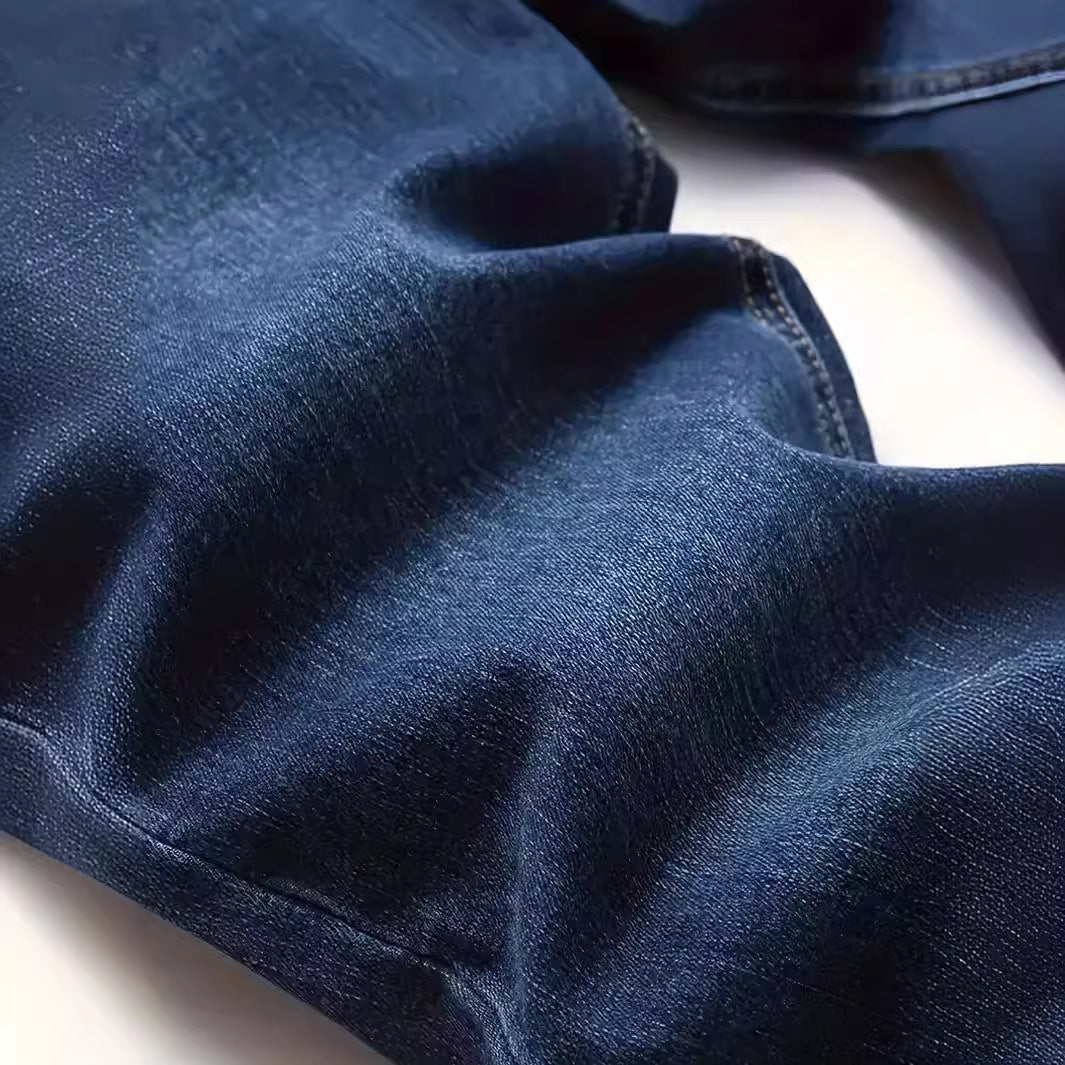 Men's European And American Slim Casual Jeans