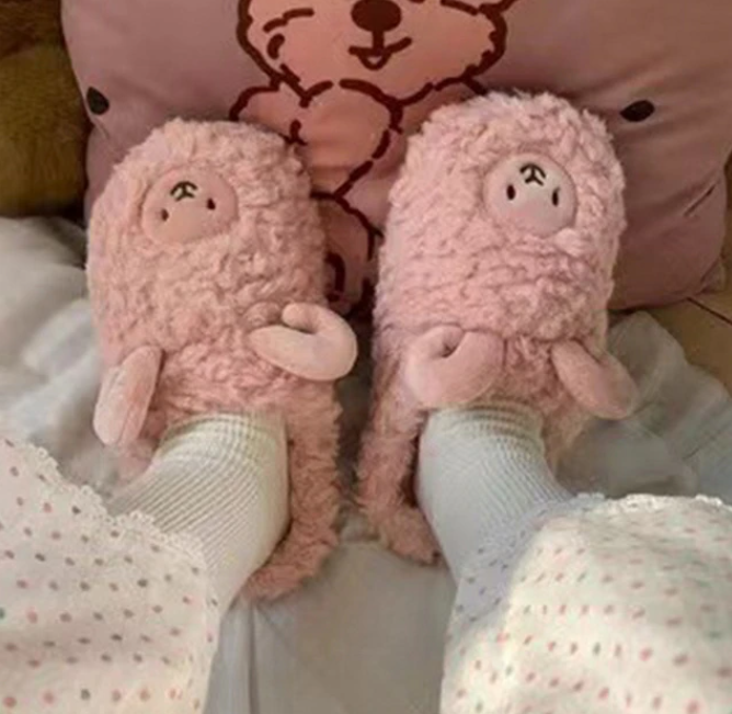 Fluffy Cute Animal Slippers Season Prestige