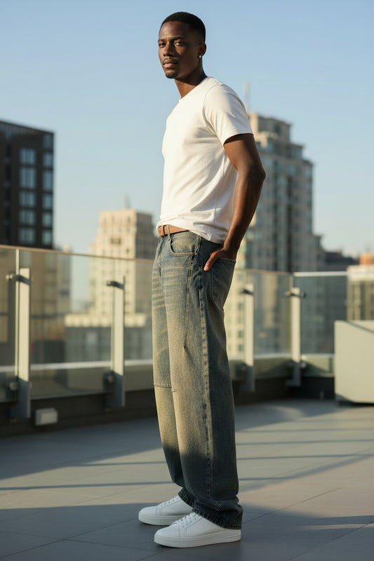 Architect Straight-Leg Denim