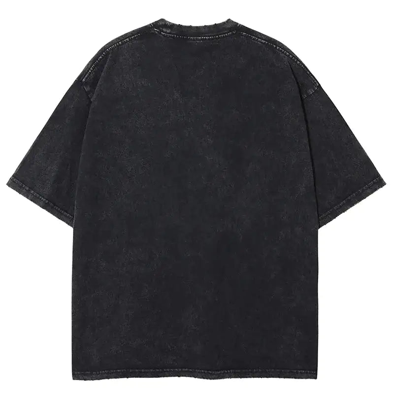 Anime Berserk Skull Print T Shirt