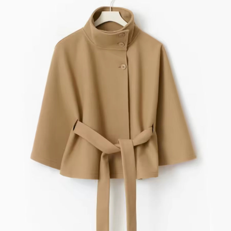 Loose Elegant Button Top Trench Coat For Women