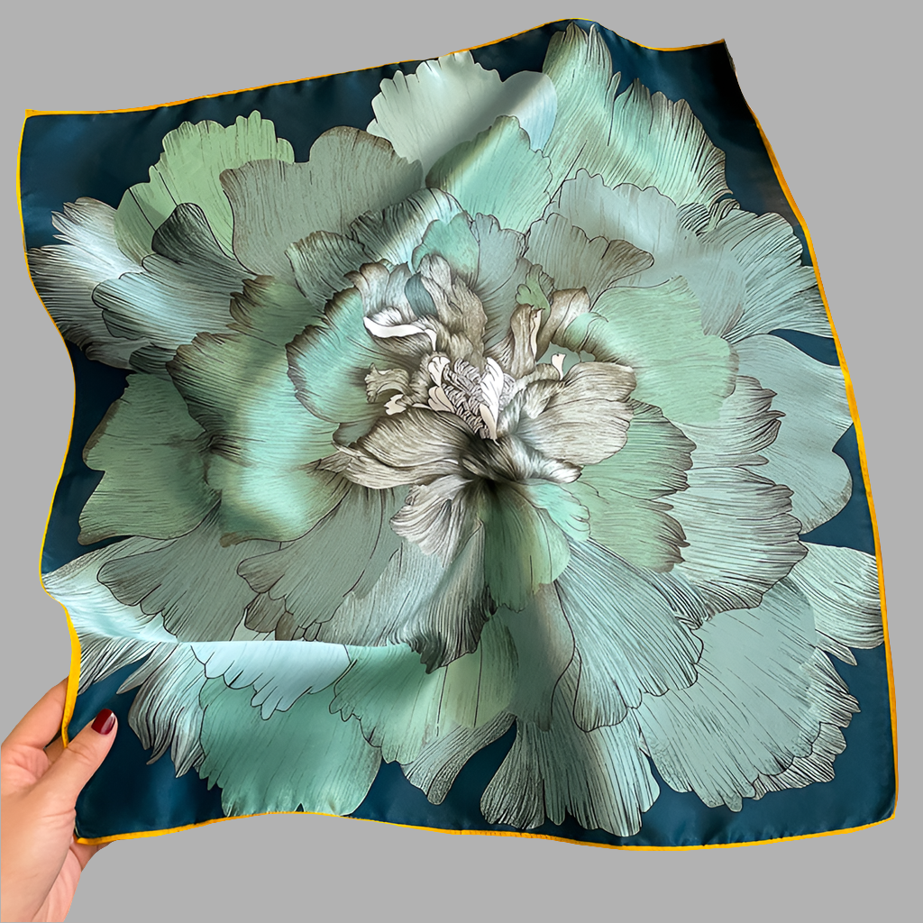 Versatile And Stylish Silk Neck Scarf