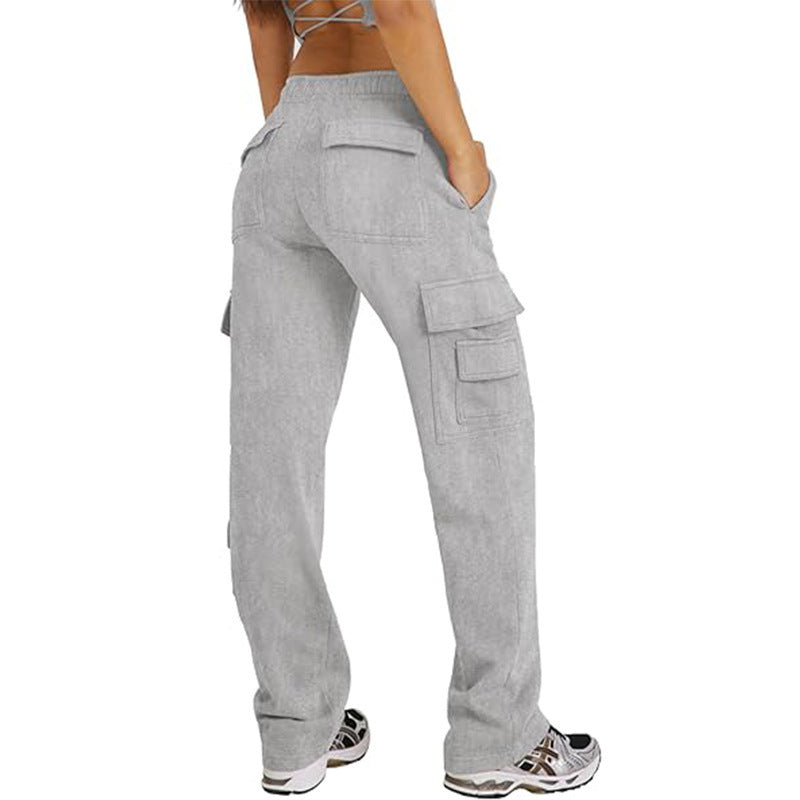 Casual Loose Sports Fitness Wide Leg Pants