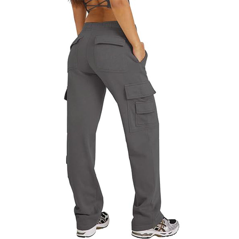 Casual Loose Sports Fitness Wide Leg Pants