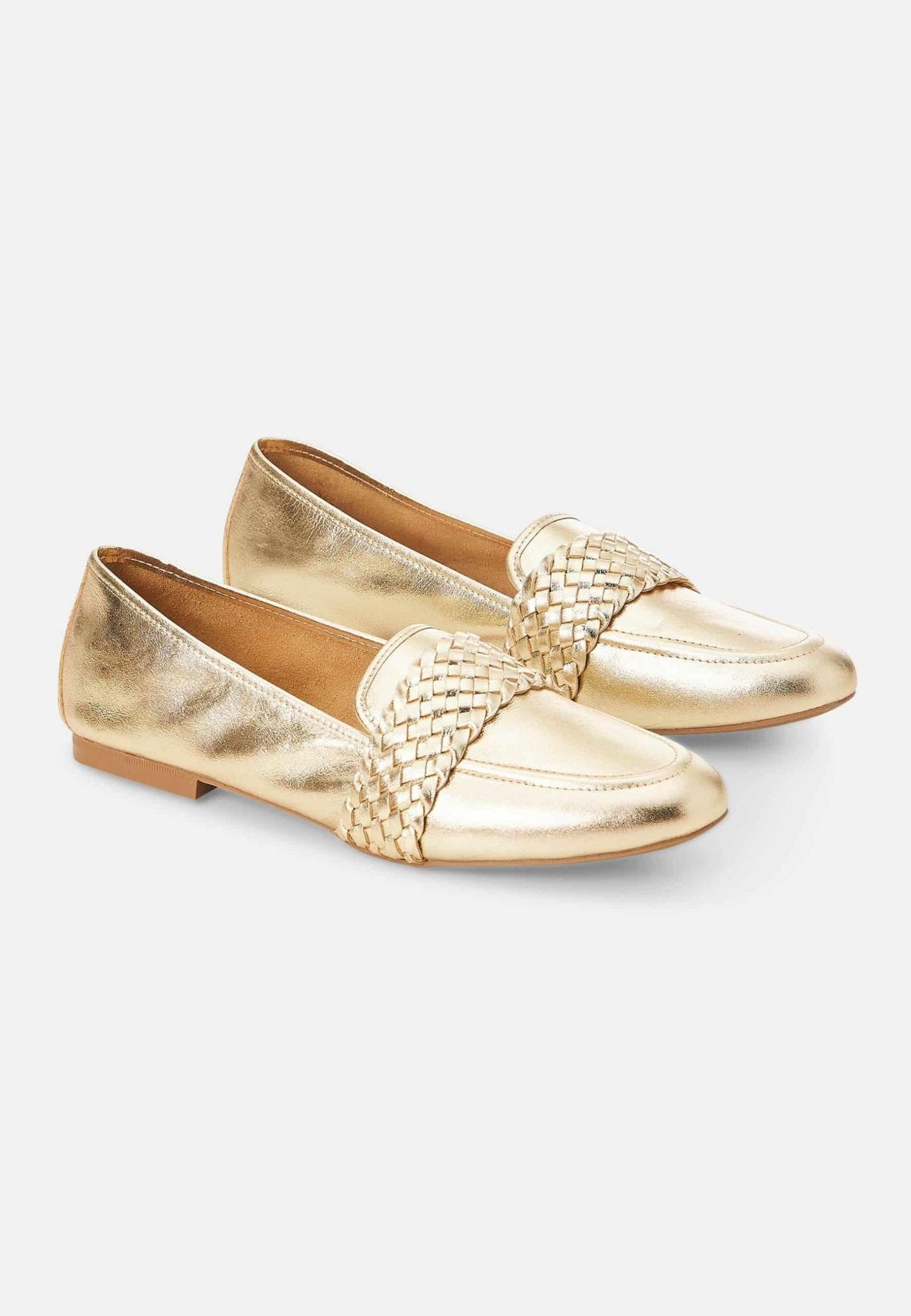 Mangara Golden Baru Leather Loafers - Summer