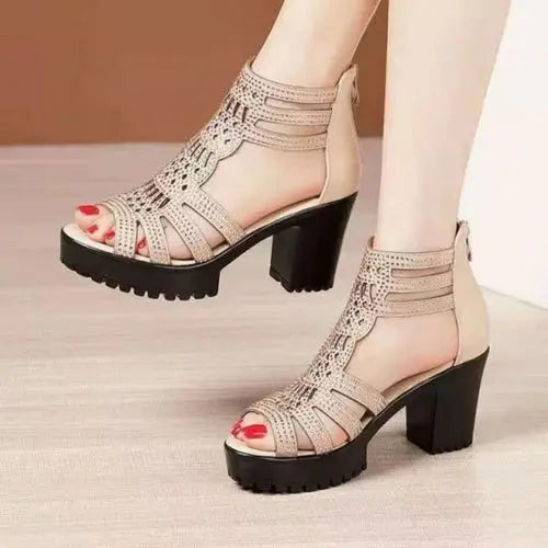Woman High Heels Sandals - Season Prestige Woman High Heels Sandals
