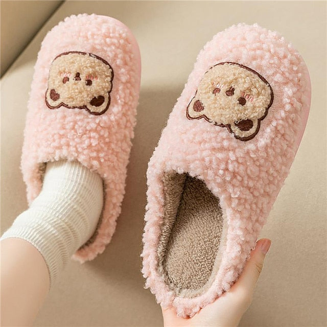 Fluffy Cute Animal Slippers Season Prestige
