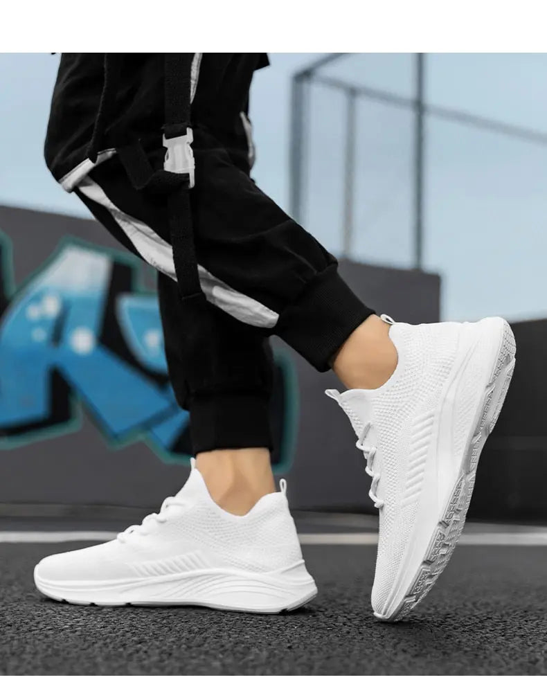 White Sneakers for Men - Season Prestige