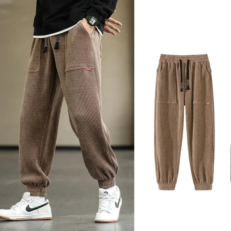 New Autumn Winter Men Baggy Joggers - Season Prestige