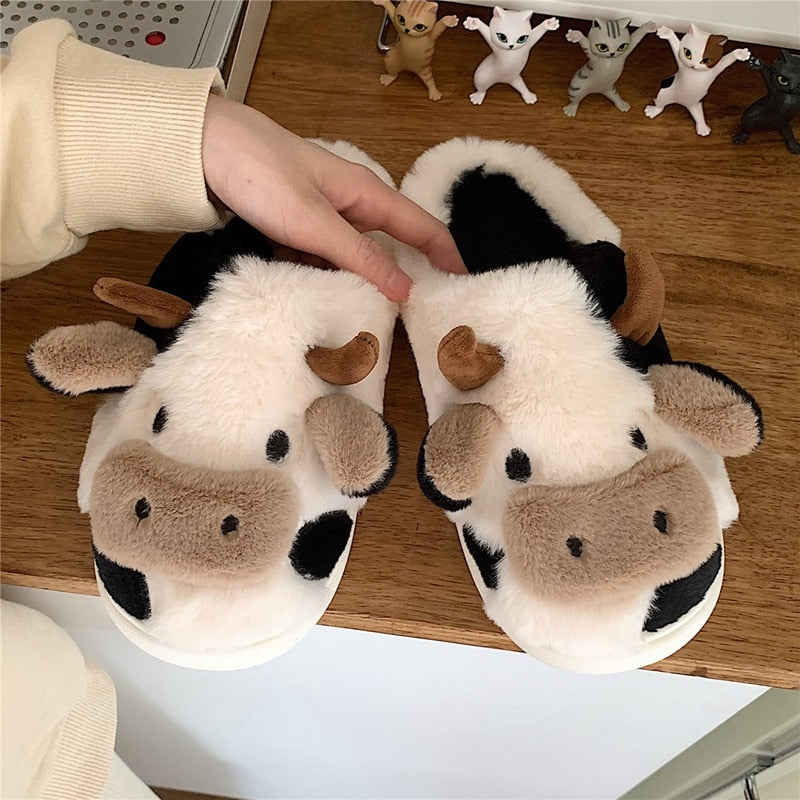 Fluffy Cute Animal Slippers Season Prestige