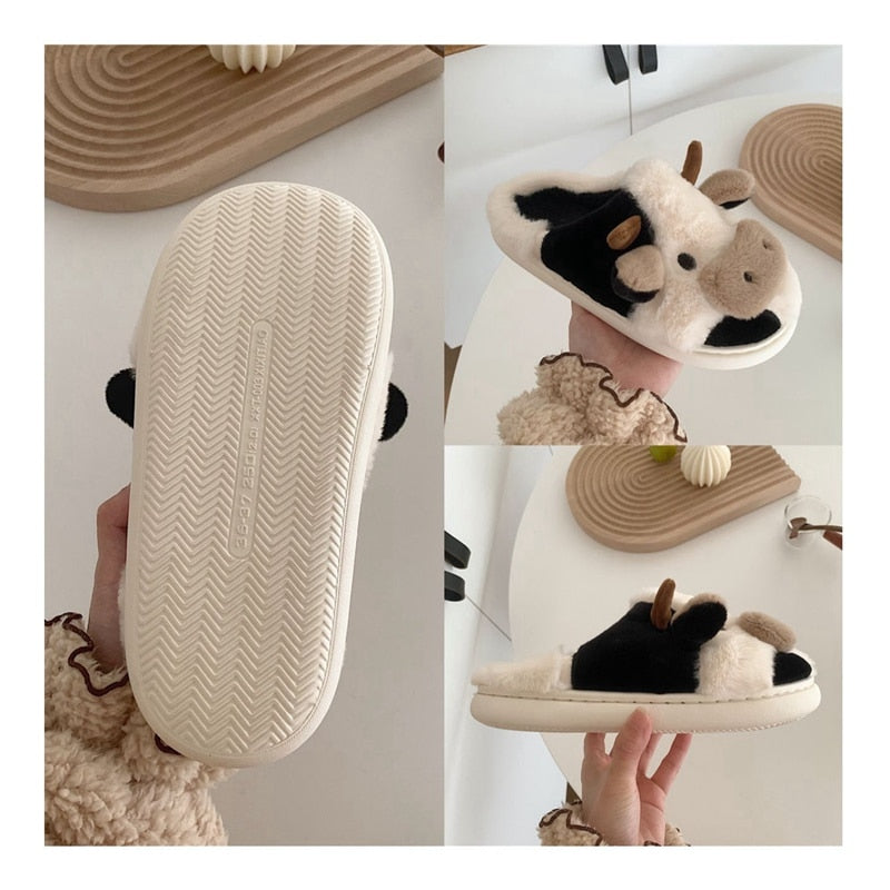 Fluffy Cute Animal Slippers Season Prestige