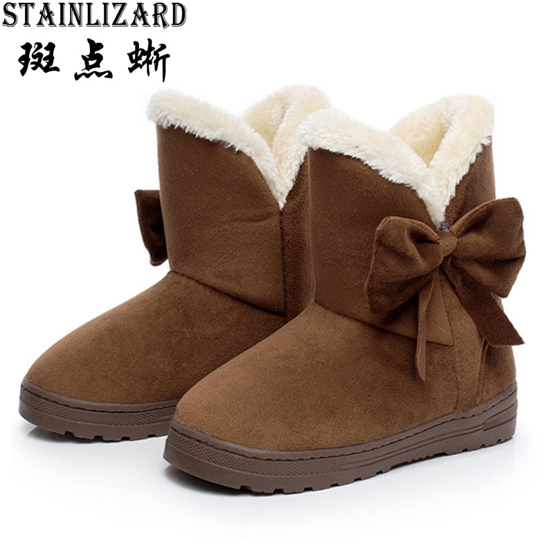 women ankle boots platform flat women winter shoes season prestige