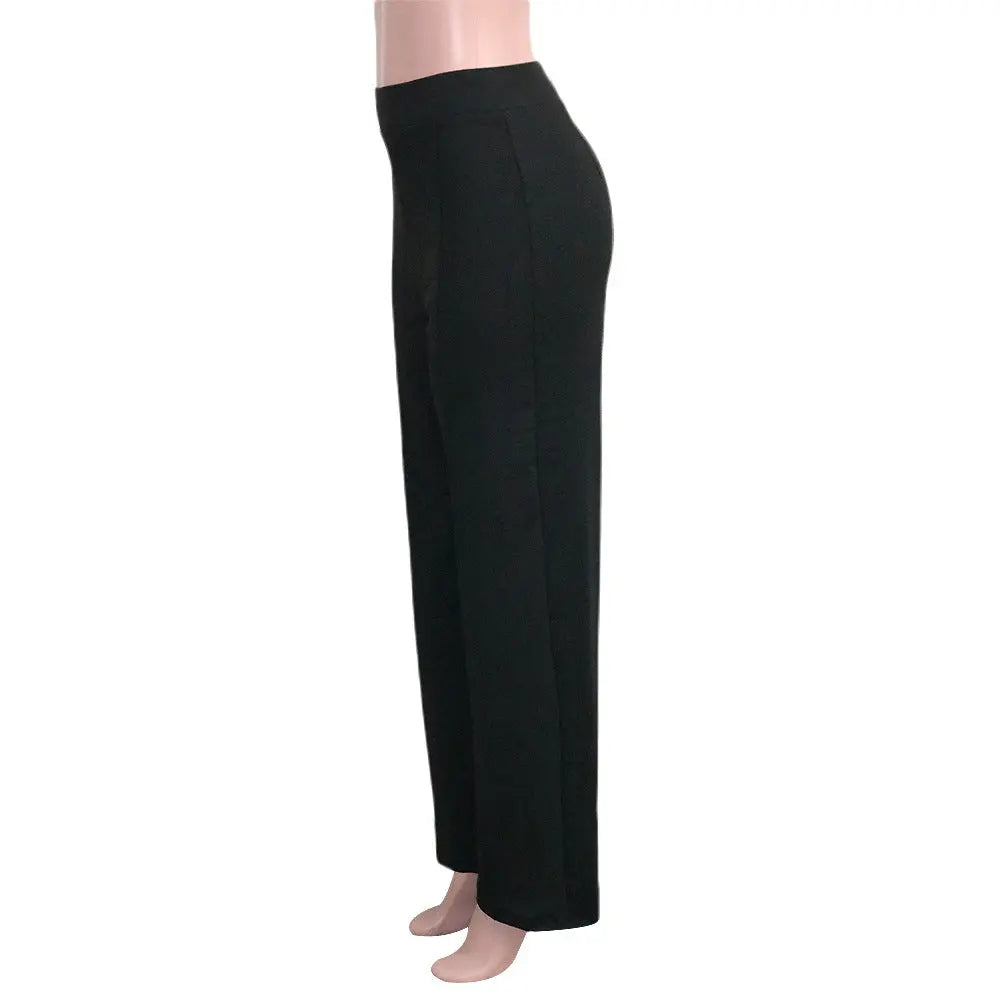 Women's High Waisted Flared Pants - Season Prestige