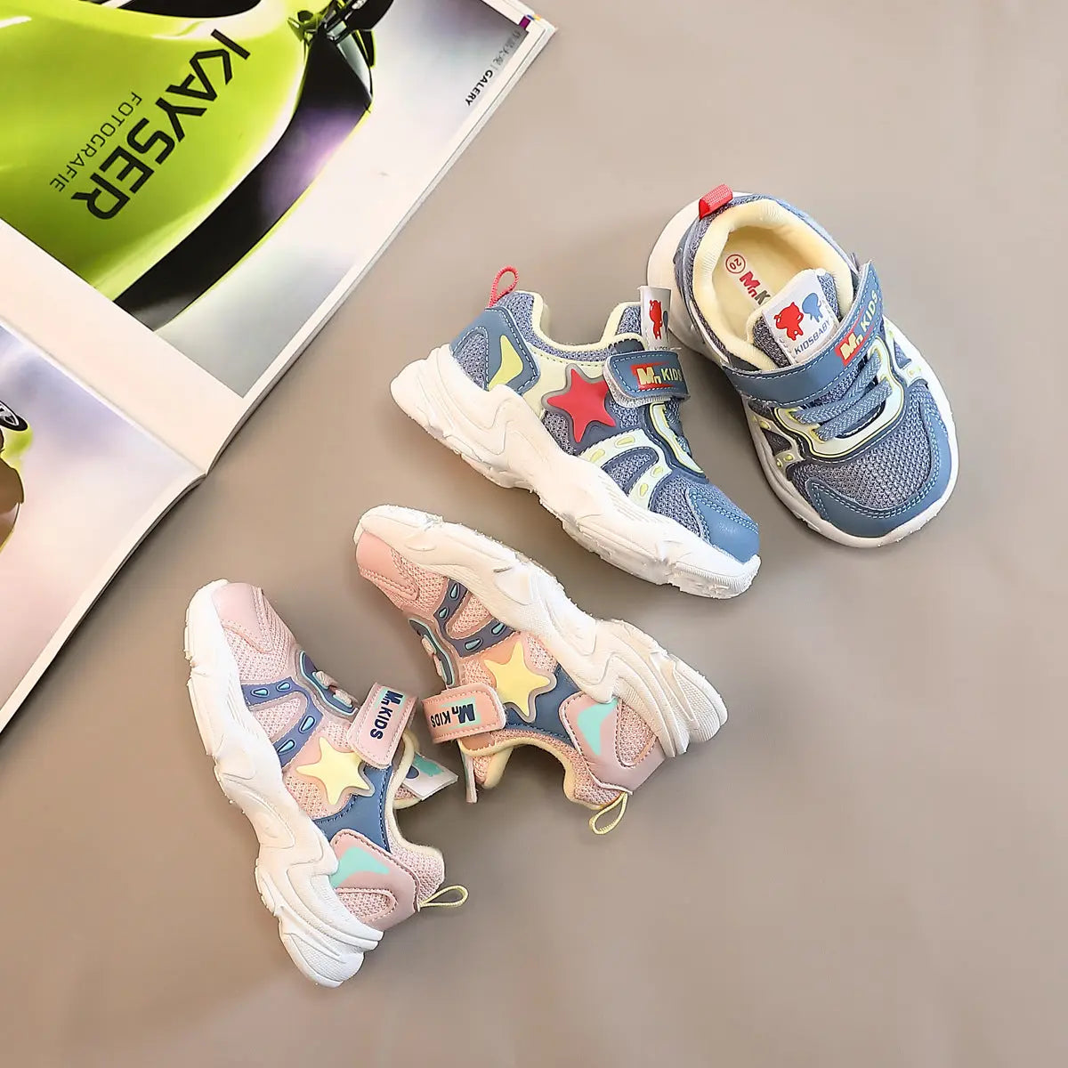 Children's Soft-soled Sneakers Are Light And Fashionable For Kids - Season Prestige