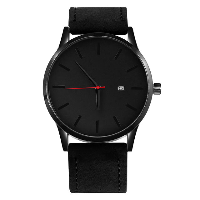 Leather Quartz Watch Season Prestige