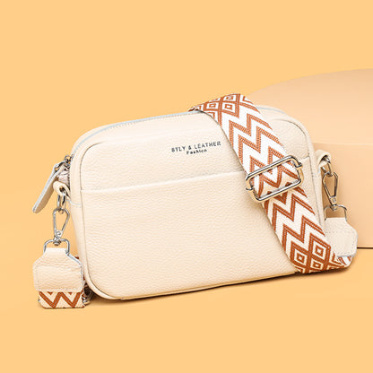 Wide Shoulder Strap Crossbody Women Season Prestige