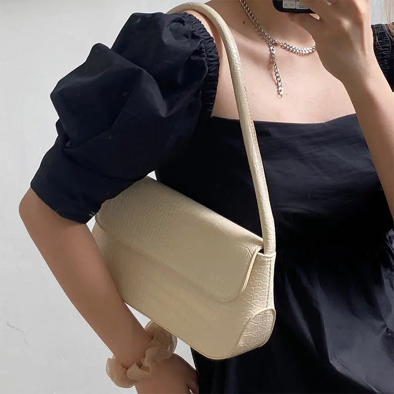 Women Portable Shoulder Underarm Bag - Season Prestige