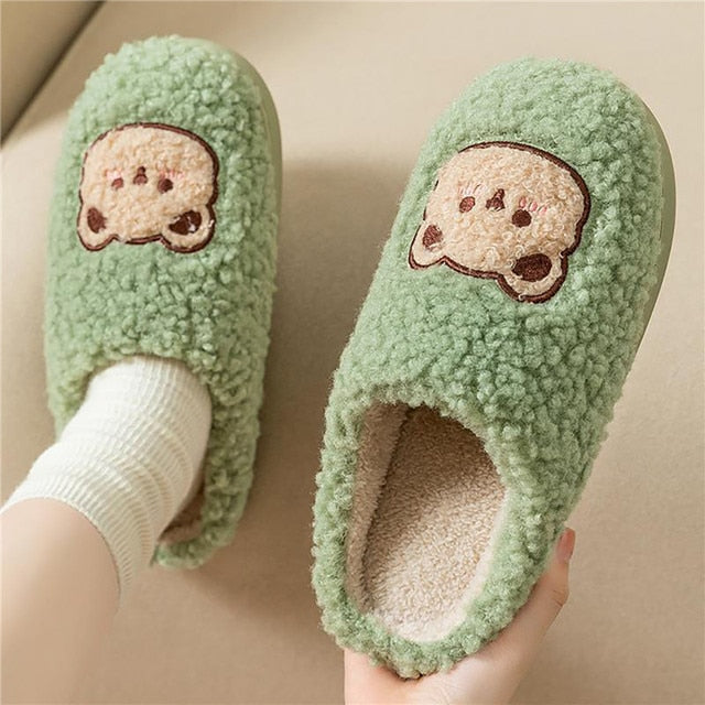 Fluffy Cute Animal Slippers Season Prestige