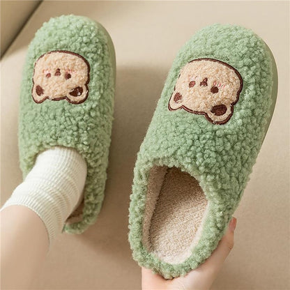 Fluffy Cute Animal Slippers Season Prestige