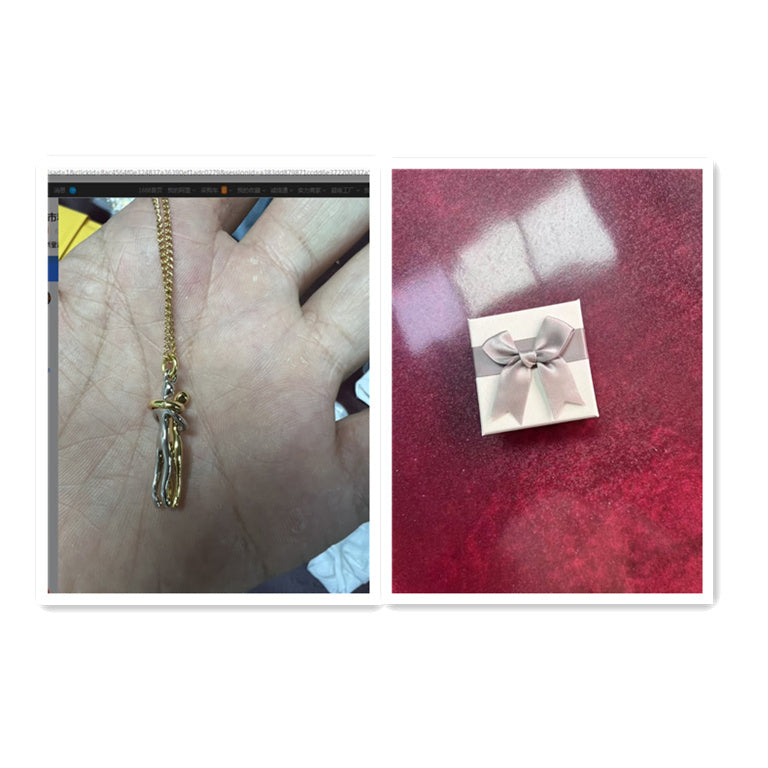Love Hug Necklace Unisex Men Women Couple Jewelry Chain Valentines Day Gift