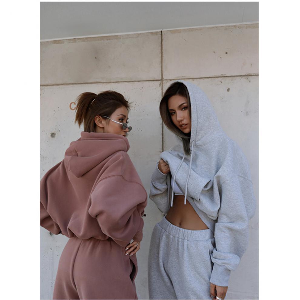 Women's Casual Hoodie Coat Sports Suit Season Prestige