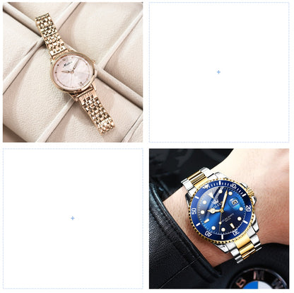 Women Luxury Casual Watch Quartz Diamond Genevs Wrist Watches Women's