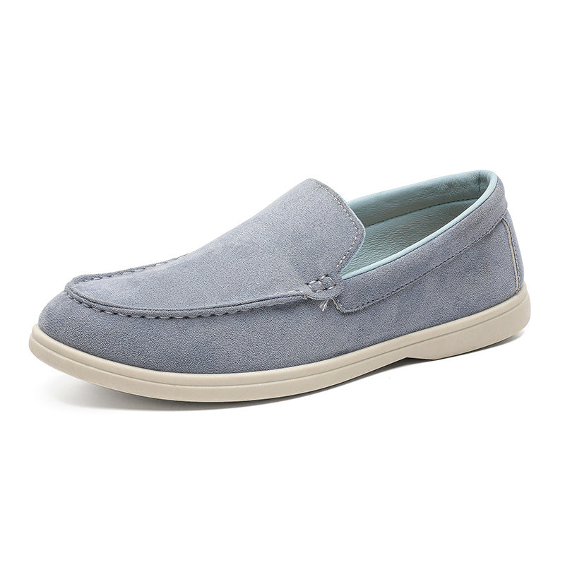 Men’s Signature Suede Patchwork Loafers