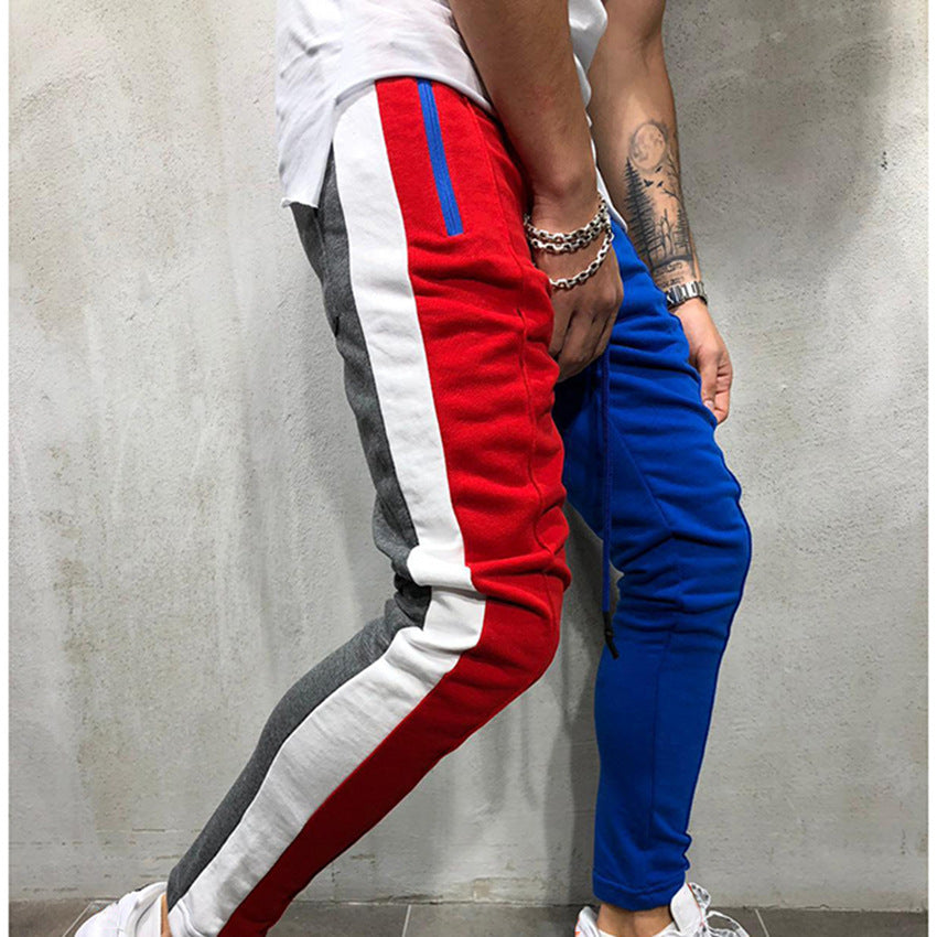 Men's Color Mix Jogger Sports Sweatpants Season Prestige