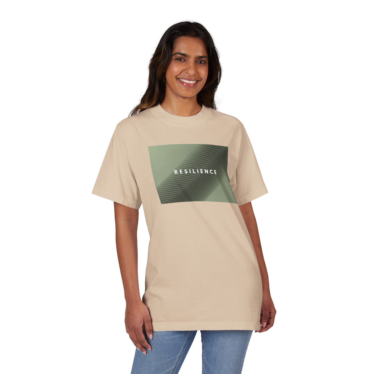 Unisex Garment-Dyed Drop-Shoulder T-Shirt