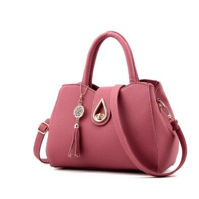 Women Handbag Ladies Tassel High Quality PU Leather Totes Bags
