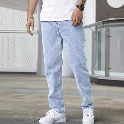 Men'sCasual Slim Fit Straught leg Summer Jeans