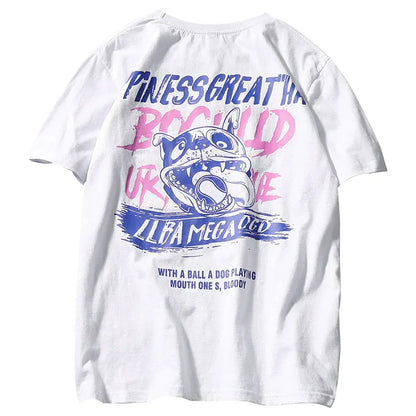 Cotton pug T-shirt for men - Season Prestige