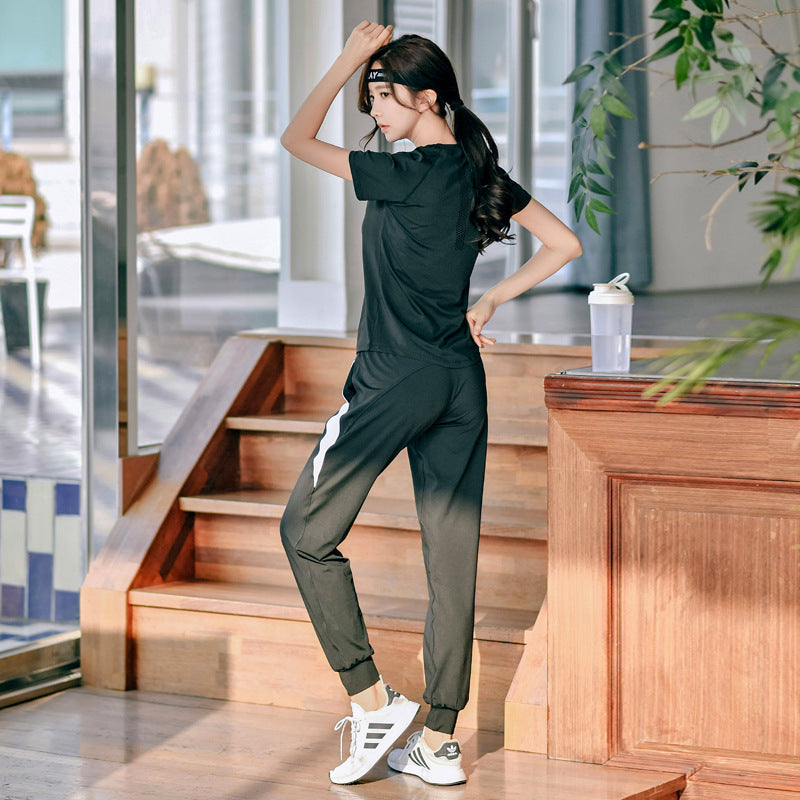 Women's Workout Short Sleeve Suit Season Prestige