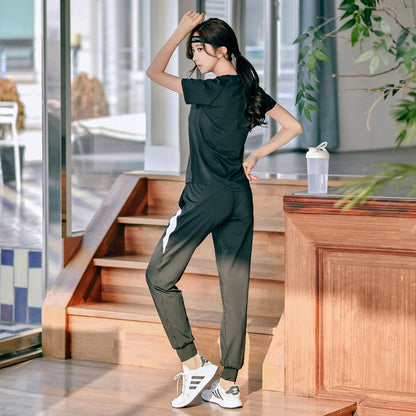 Women's Workout Short Sleeve Suit Season Prestige