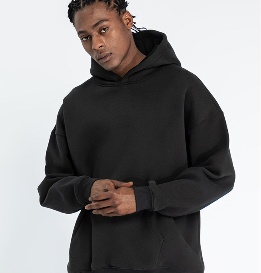 Plush Loose Sweater Suit For Men