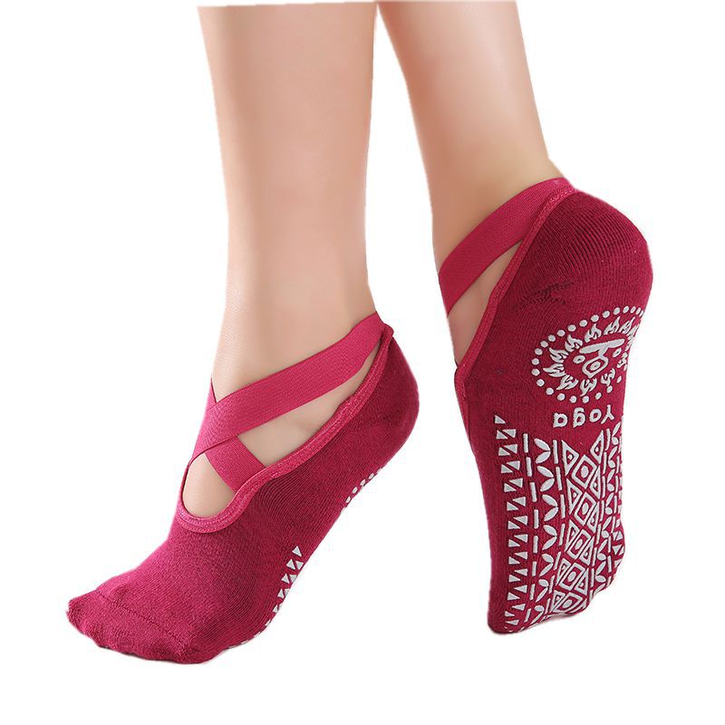 Cross belt yoga socks Season Prestige