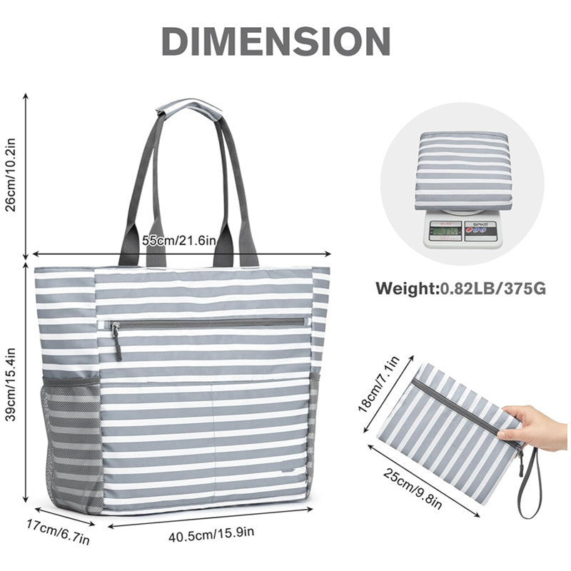 Escapist Oversized Shell Tote | Season Prestige