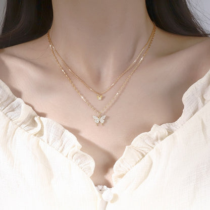 Sparkling Necklace Chain Season Prestige