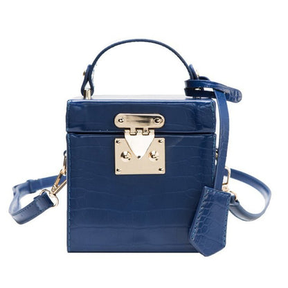 womens box Personality All-match Shoulder Bag