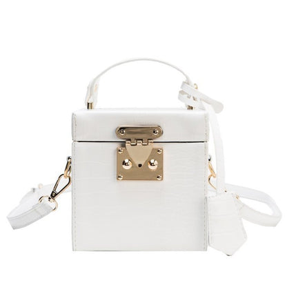 womens box Personality All-match Shoulder Bag