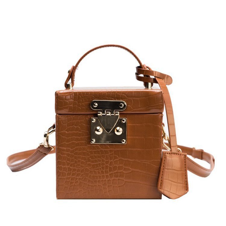 womens box Personality All-match Shoulder Bag